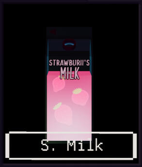 Strawburii Milk
