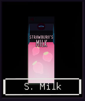 Strawburii Milk